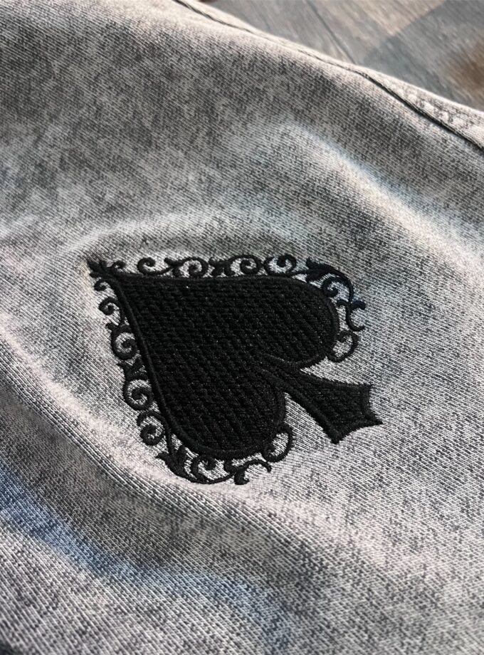 AcidWash Ace Of Hearts Set – Oversized Collection