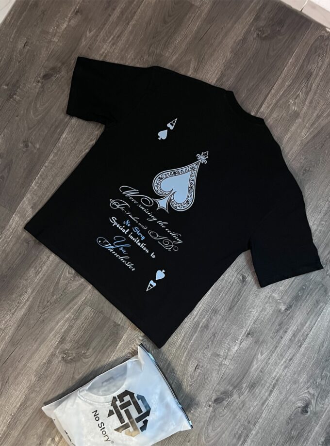 Ace Of Hearts Black Set – Oversized Collection