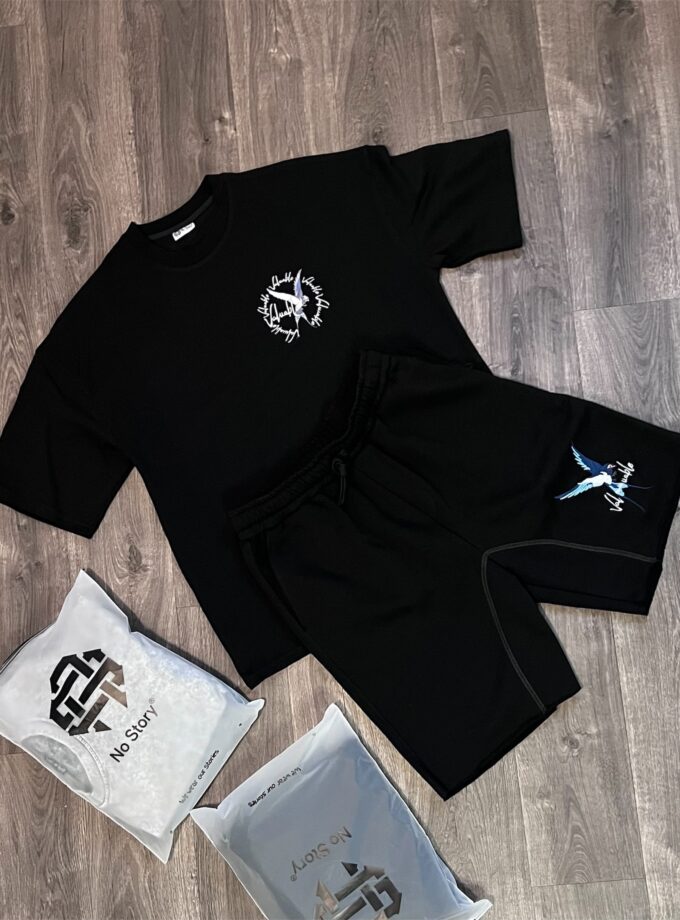 Valuable Bird Black Set – Oversized Collection