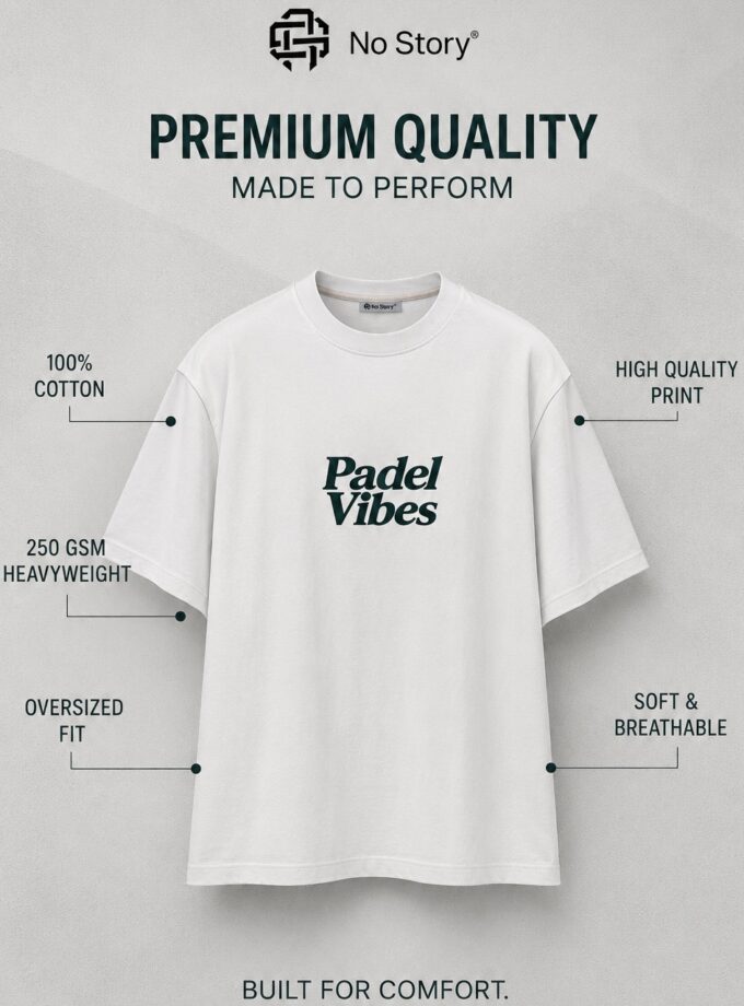 Padel Vibe — Oversized T-Shirt