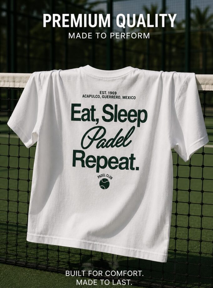 Padel Vibe — Oversized T-Shirt