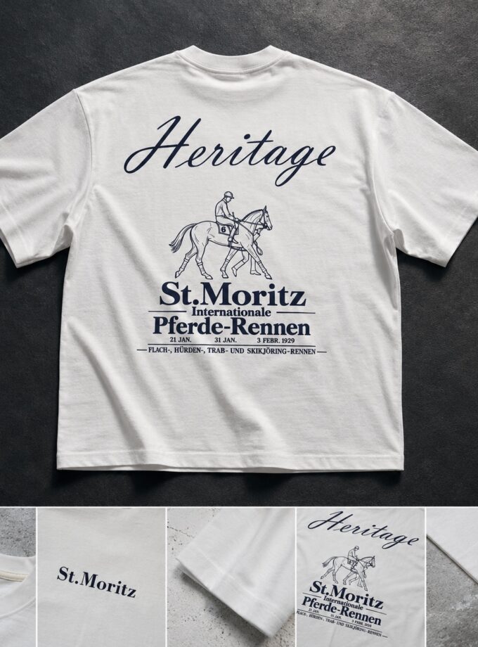 Heritage — St. Moritz Oversized T-Shirt