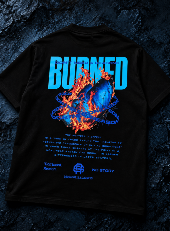 Burned — Oversized T-Shirt