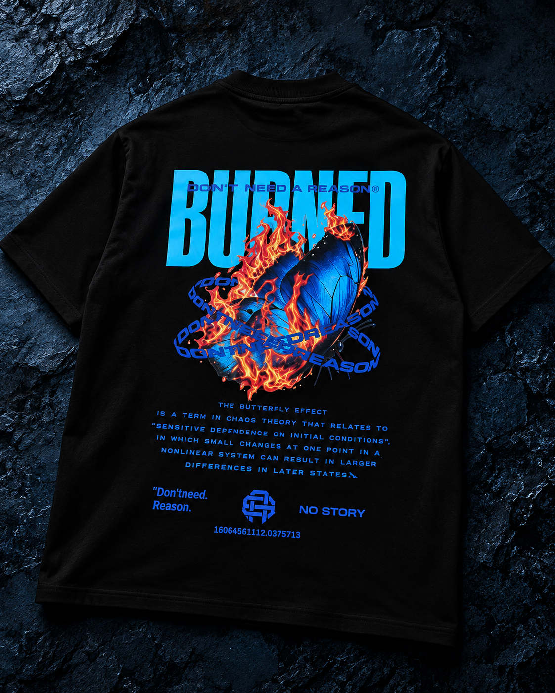 Burned — Oversized T-Shirt - Image 2