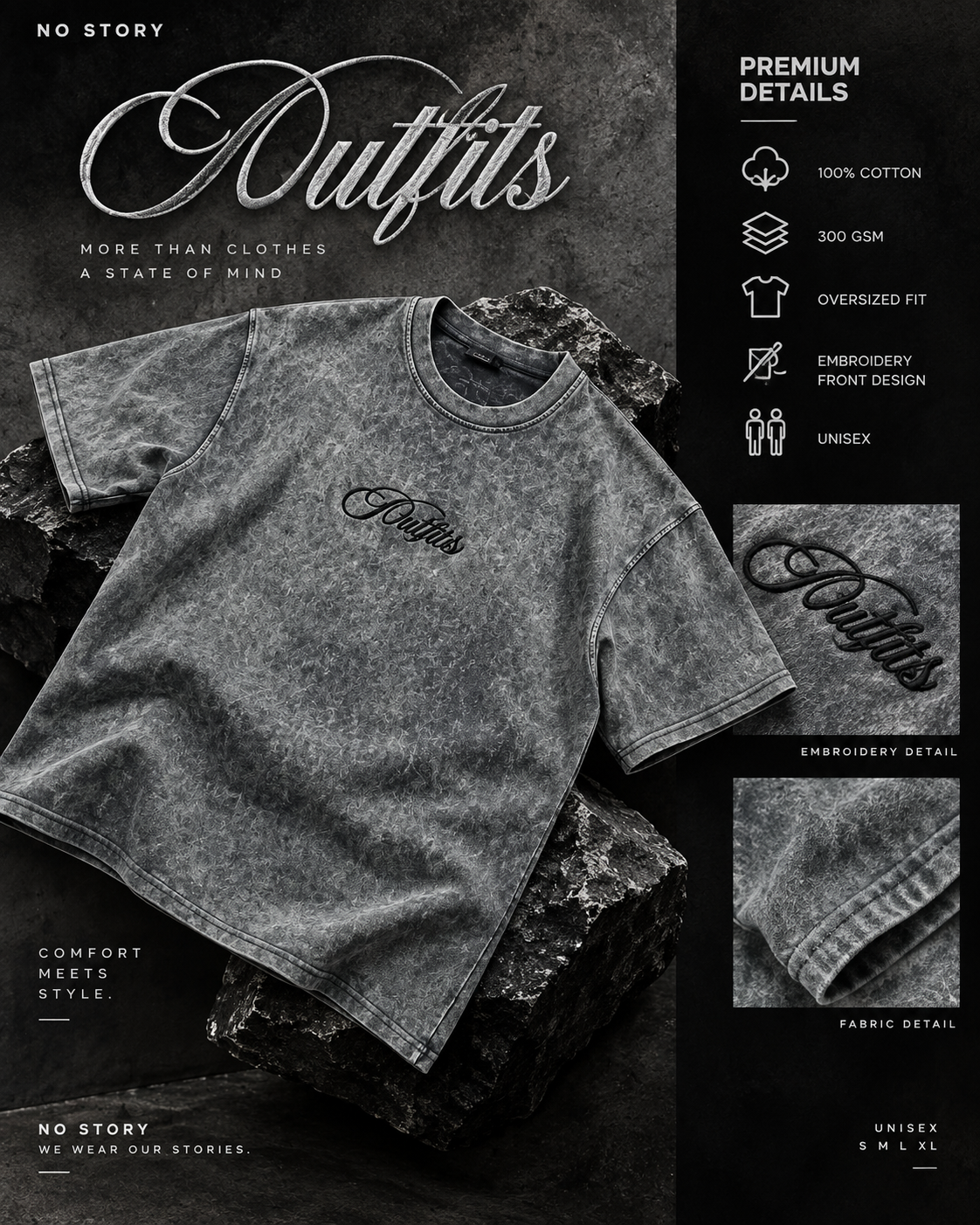 Soy Un Hombre Rico — Acid Oversized T-Shirt - Image 2